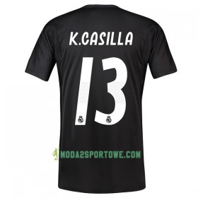 Koszulka Real Madryt Bramkarska K.Casilla 13 Domowe Stroje Piłkarskie 2018/19 Krótki Rękaw